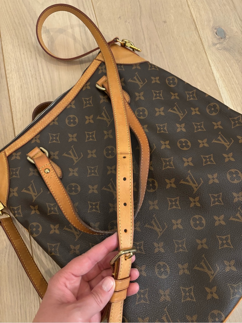 Louis Vuitton Vintage Odeon Monogram Canvas Tote - Picture 8 of 9